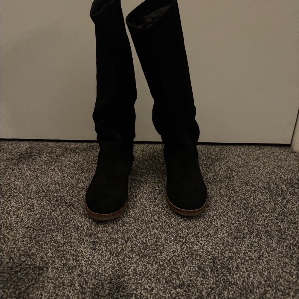 Michael Kors Black Knee Boots